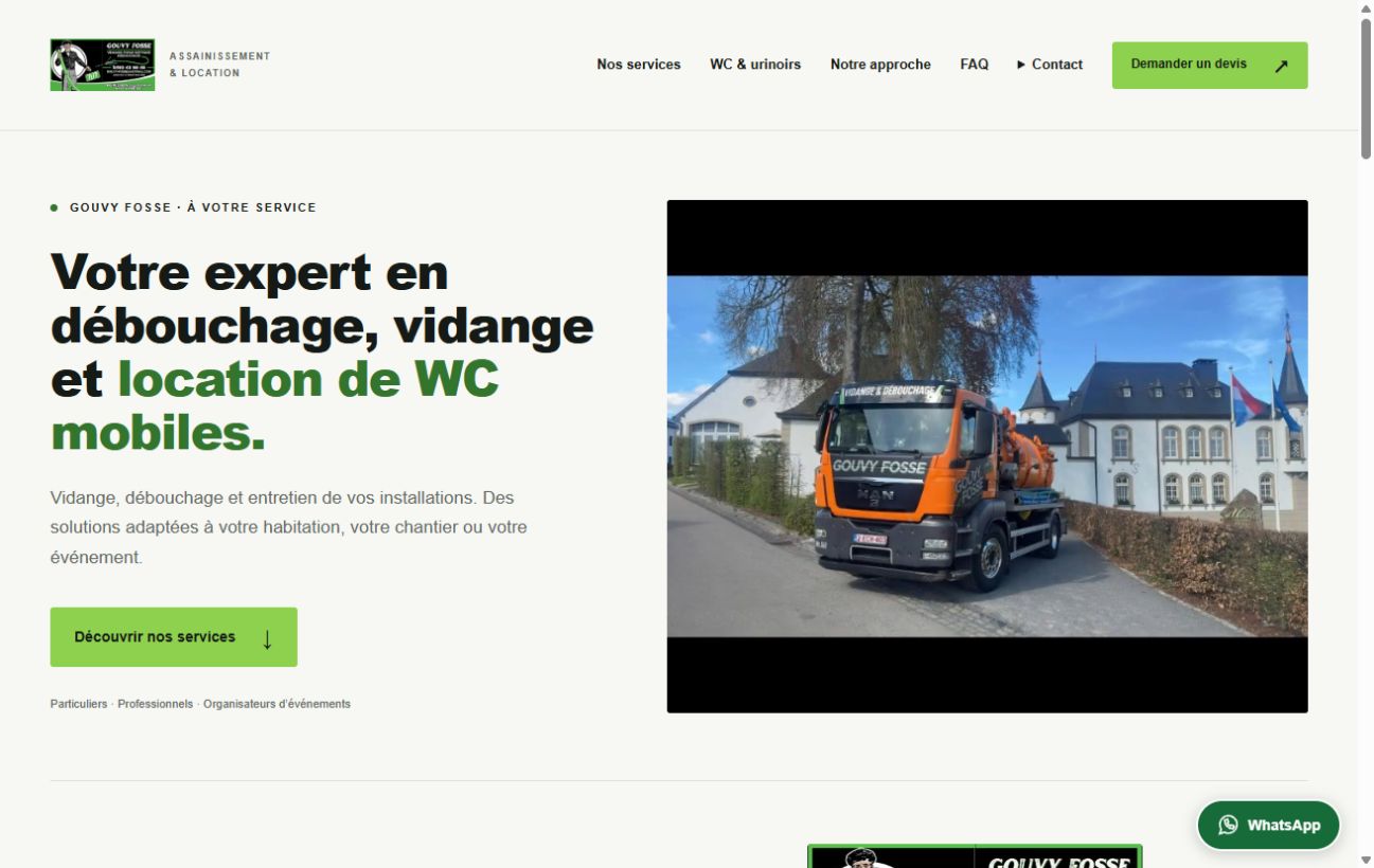 Gouvy Fosse : un exemple réel de site conçu par Bruno Bocquillion